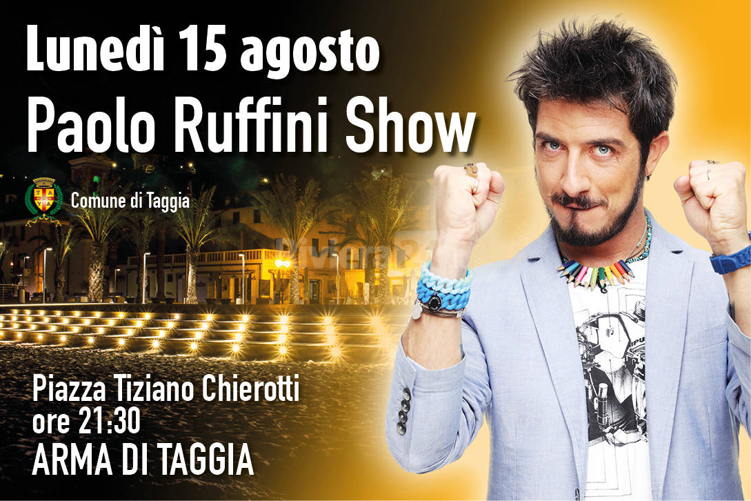 riviera24 - paolo ruffini show arma di taggia