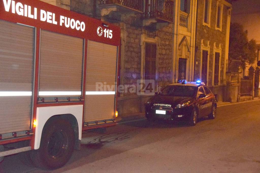 riviera24 - vigili del fuoco 115 notturna carabinieri