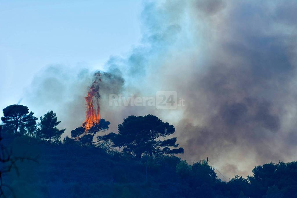 incendio diano serreta