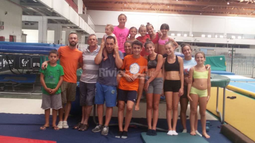 Taggia, riparte l’attività dell’Asd Ginnastica Riviera dei Fiori