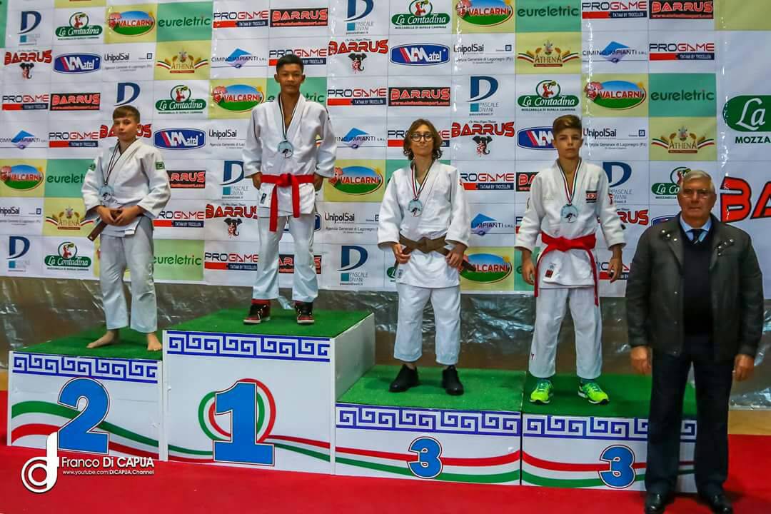 Gran Prix U18 2016 di Judo, il sanremese Mattia Lombardi sul terzo gradino del podio