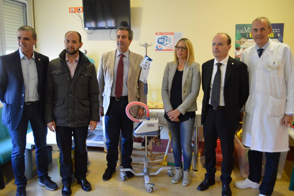 “Il cuore di Martina“ onlus per la pediatria: una donazione per l'ospedale di Imperia