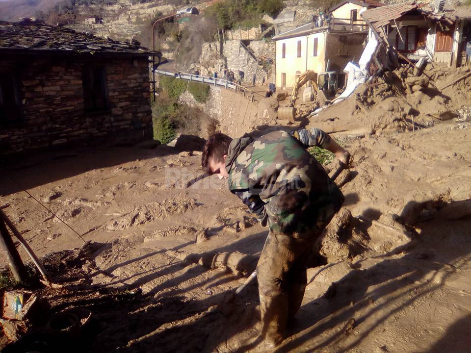 Post alluvione, Toti a Rezzo insieme a Scajola e Giampedrone