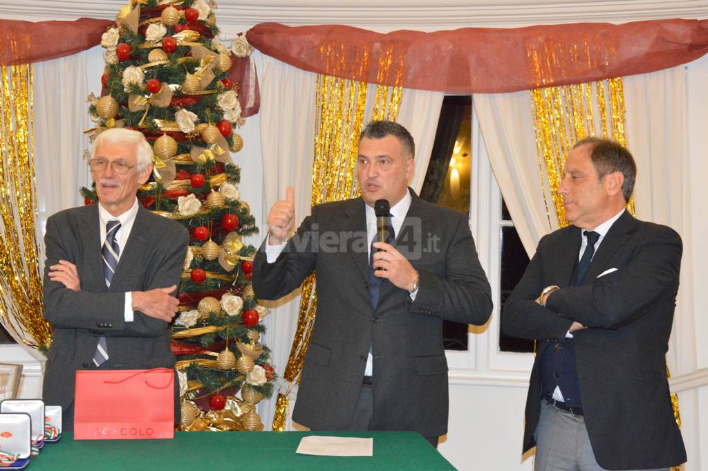 Cena degli auguri 2016 al Circolo Golf degli Ulivi di Sanremo: la premiazione dei campioni sociali