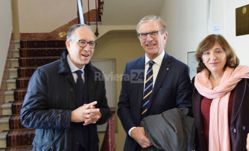 riviera24 - Biancheri incontra istituzioni e professori da Nizza nobel