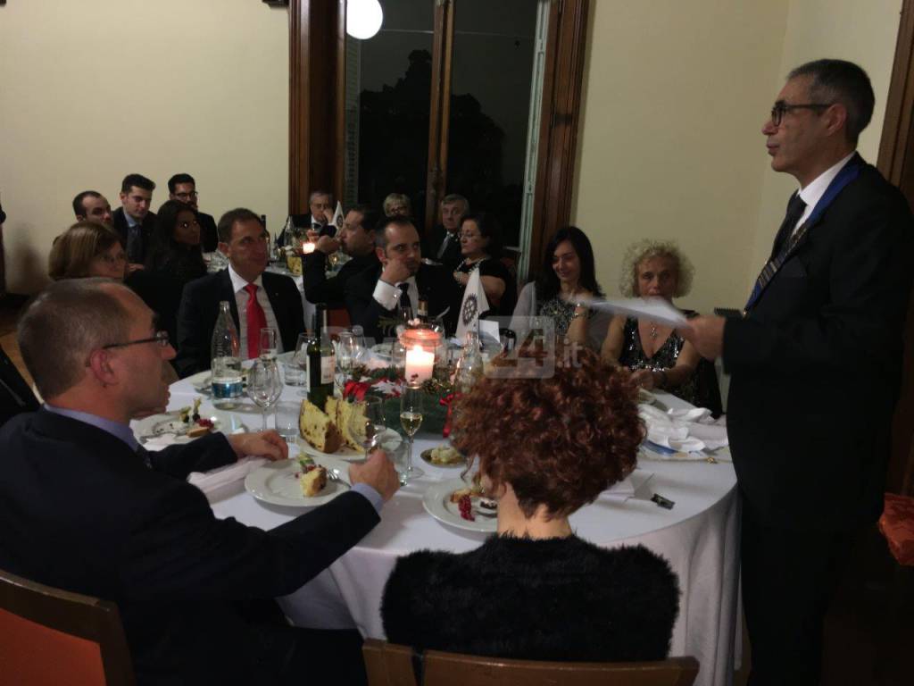 Rotary Club Sanremo Hanbury, alla Conviviale natalizia l&#8217;ingresso di tre nuovi soci