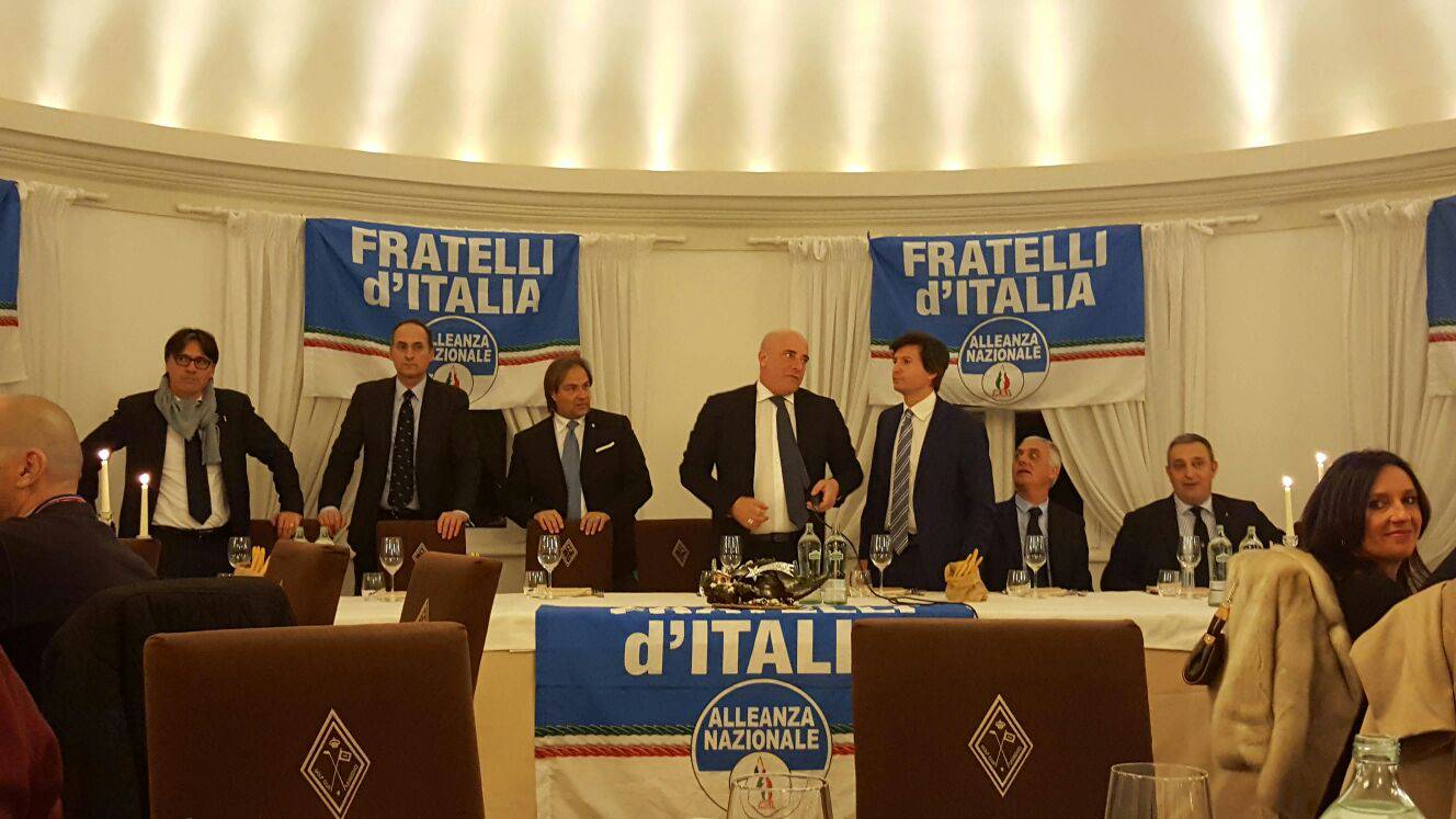 Sanremo, riuscita la cena organizzata dal coordinamento provinciale di Fratelli d’Italia – Alleanza Nazionale