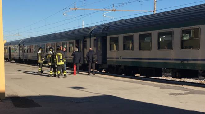 riviera24 vigili del fuoco treno