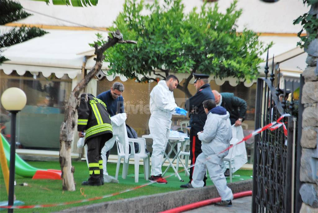 Soccorsi in via Sant&#8217;Anna a Ventimiglia