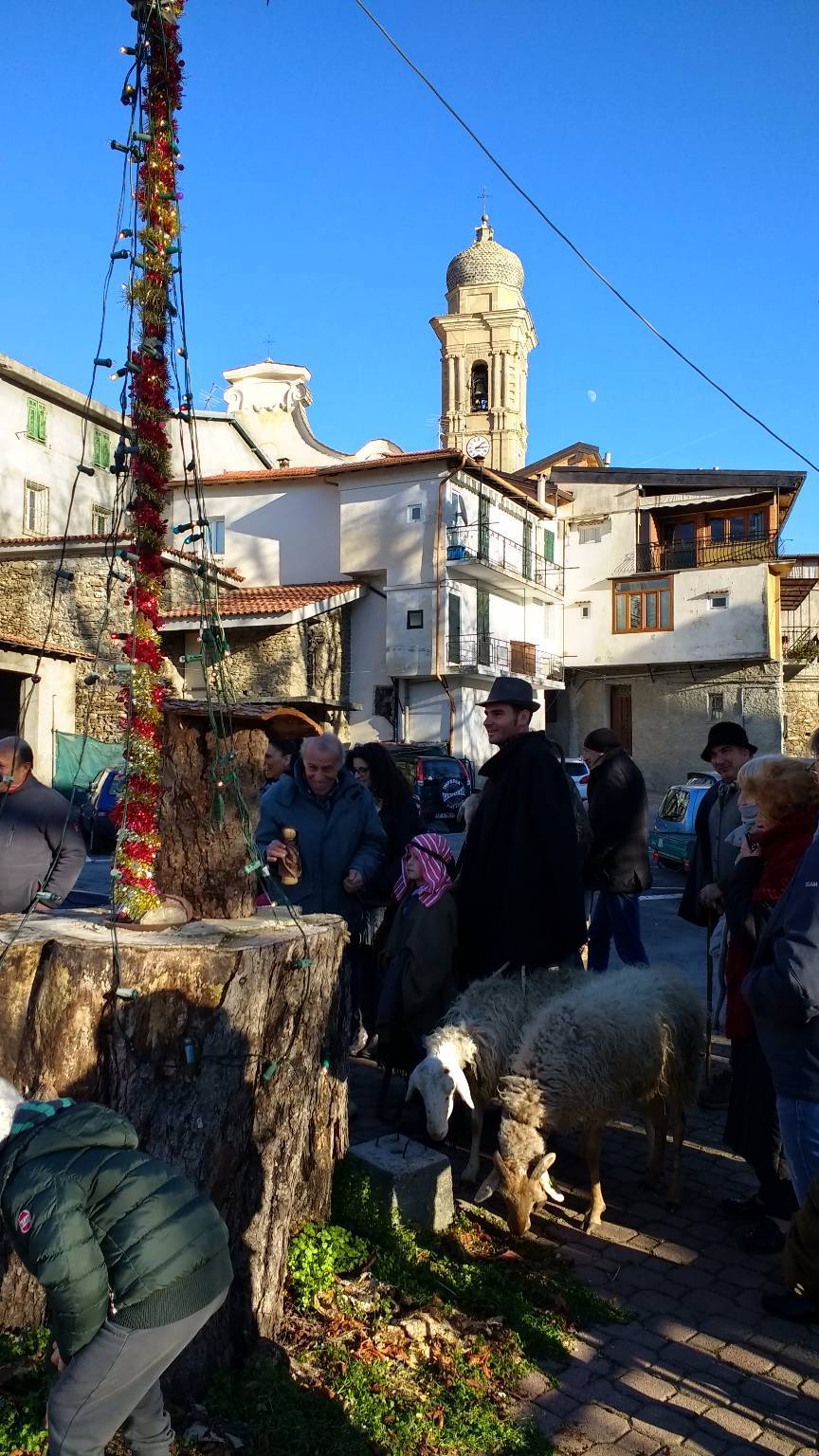 La magia del presepe in scena Andagna