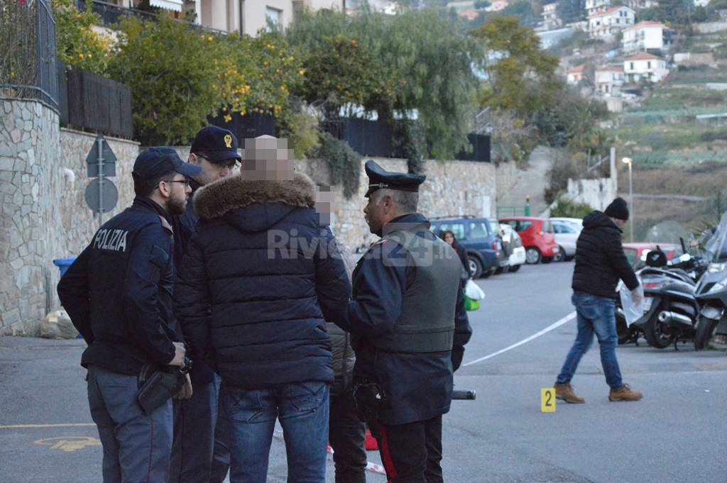 Sparatoria al Solaro di Sanremo