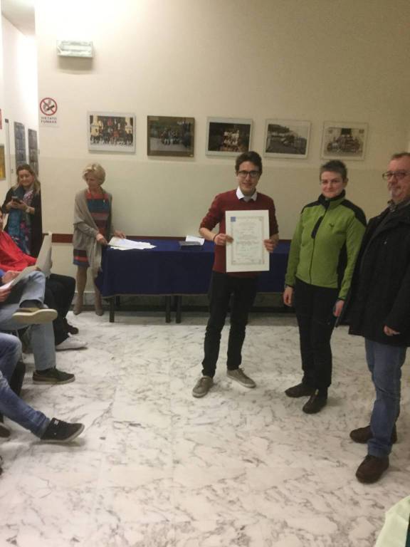 Ormea, consegnati i diplomi agli studenti della scuola forestale