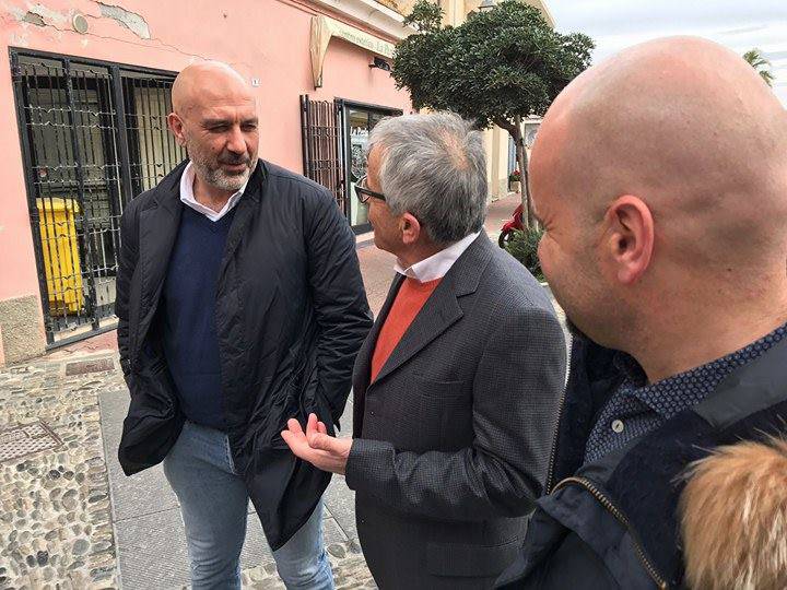 Il sindaco di Amatrice a Santo Stefano al Mare