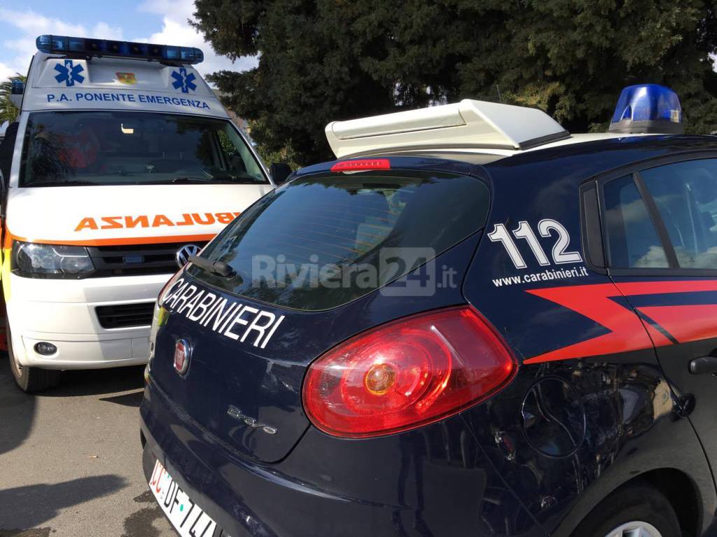 Bordighera, paziente Sert dà in escandescenza: soccorsi difficili