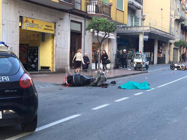 Ventimiglia, scontro all’alba tra due scooter: perde la vita Cristian Lorenzi