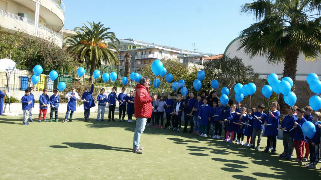 iviera24 - alunni santo stefano giornata autismo 2017