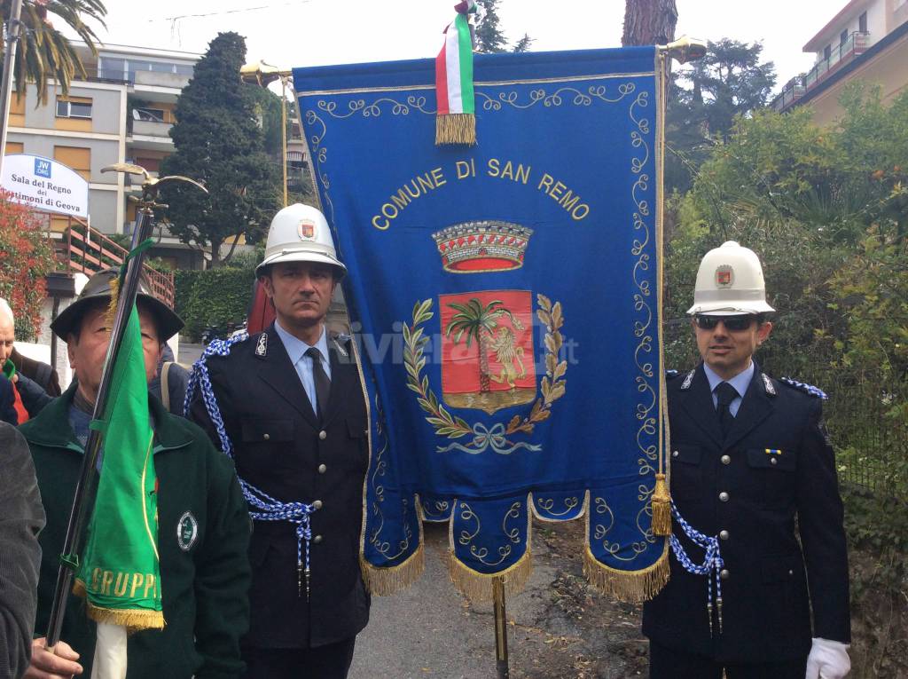 Sanremo: commemorazione Caduti Devachan, consigliere Negro: “Trasmettiamo ai giovani i valori di pace, libertà e rispetto”