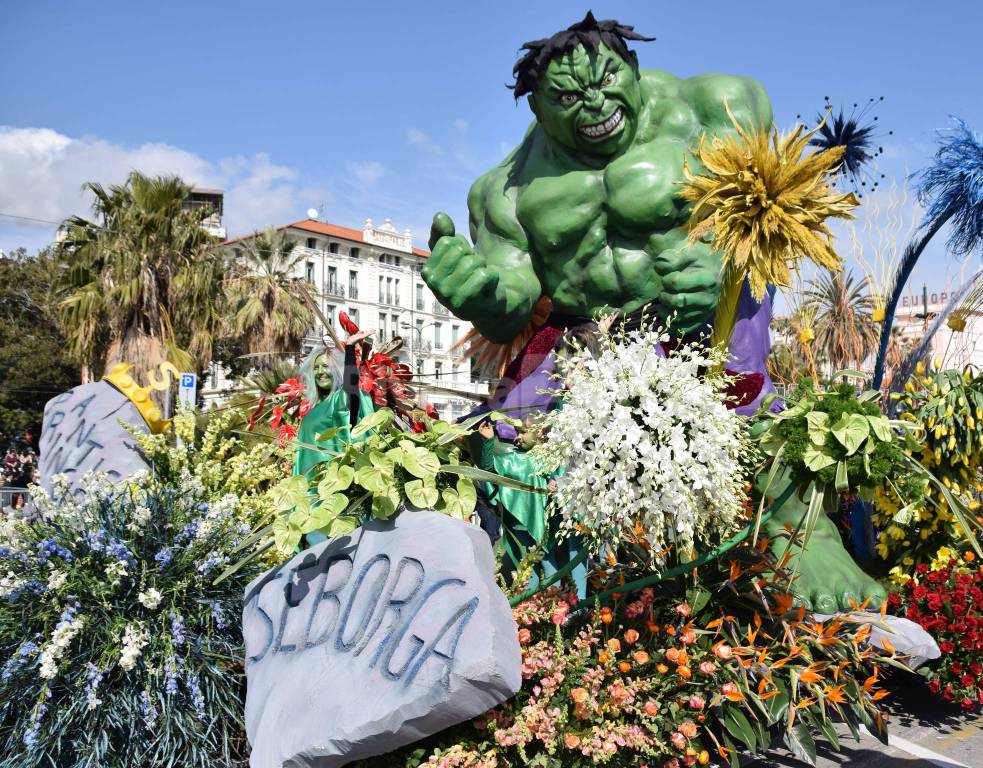 Sanremo in Fiore 2017, lo spettacolo dei carri fioriti