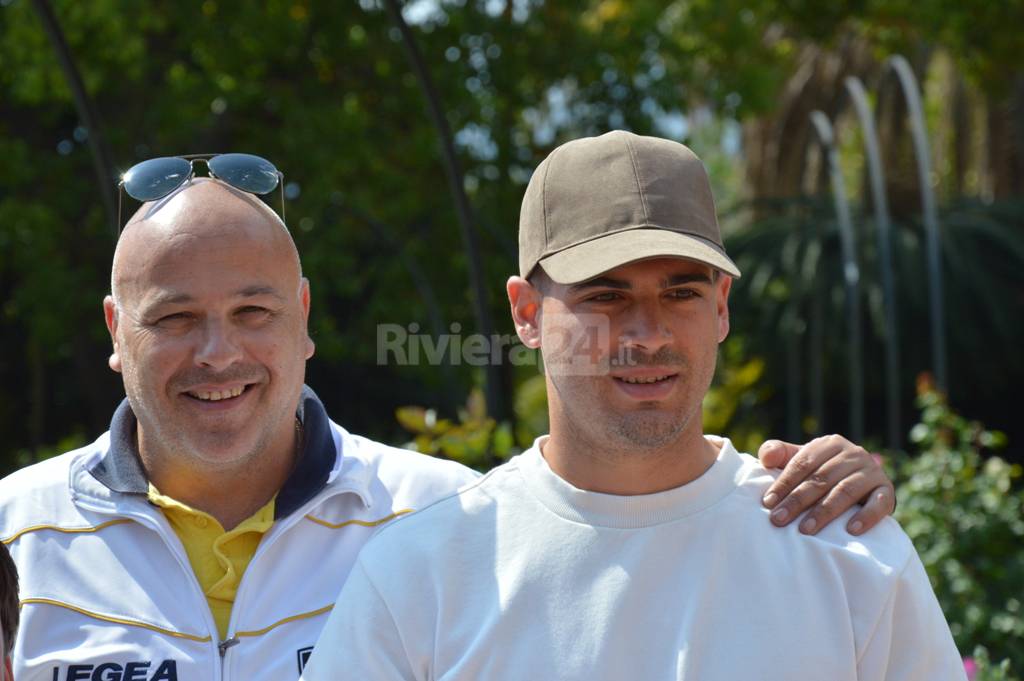 Il calciatore della Juventus Stefano Sturaro testimonial del Museo del Fiore di Sanremo