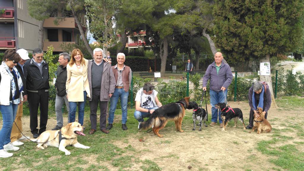 Inaugurata a San Martino un'area per i cani