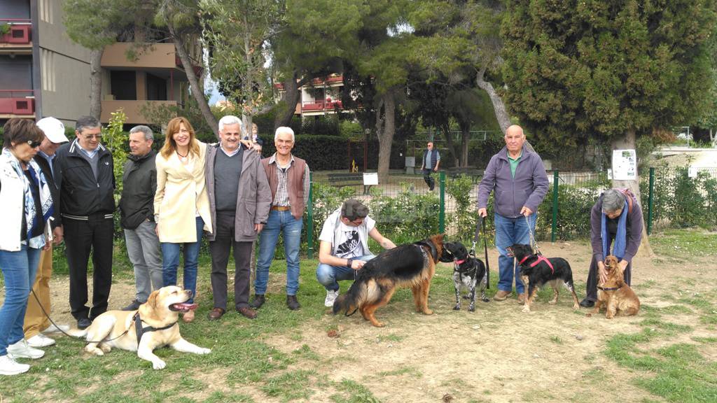 Inaugurata a San Martino un'area per i cani