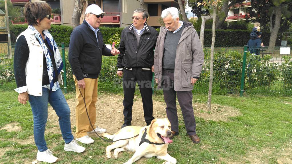 Inaugurata a San Martino un'area per i cani