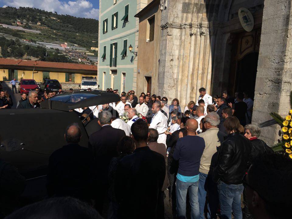 Ventimiglia, funerale di Cristian Lorenzi