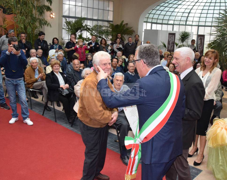 Sanremo, premiati i veterani della floricoltura. Al top Ida Brizio: ha 101 anni