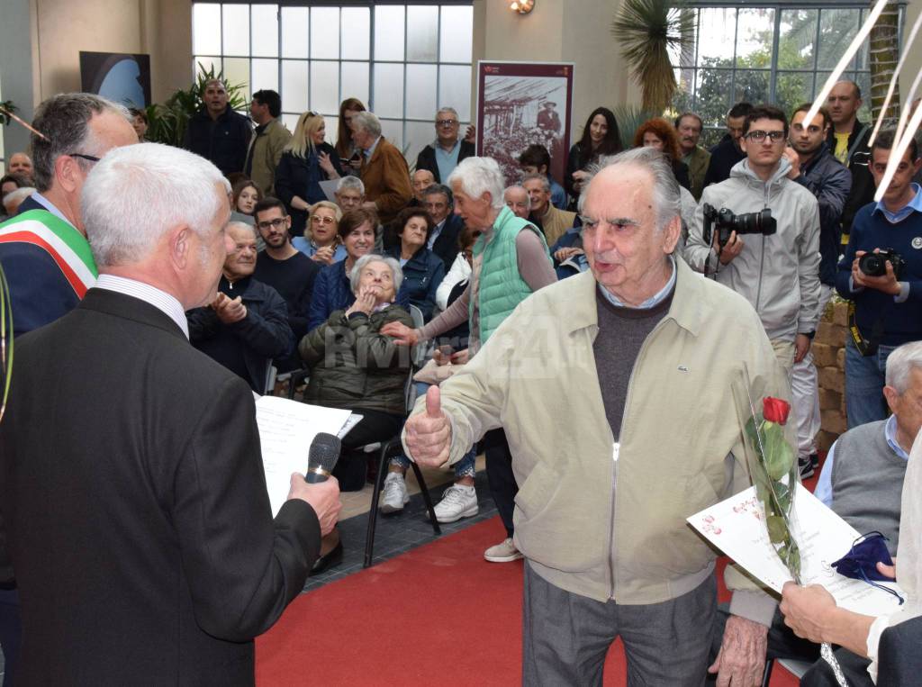 Sanremo, premiati i veterani della floricoltura. Al top Ida Brizio: ha 101 anni