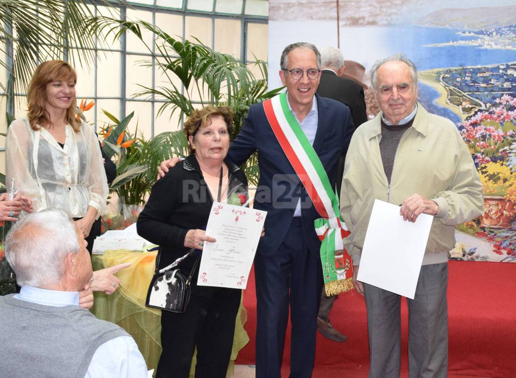 Sanremo, premiati i veterani della floricoltura. Al top Ida Brizio: ha 101 anni