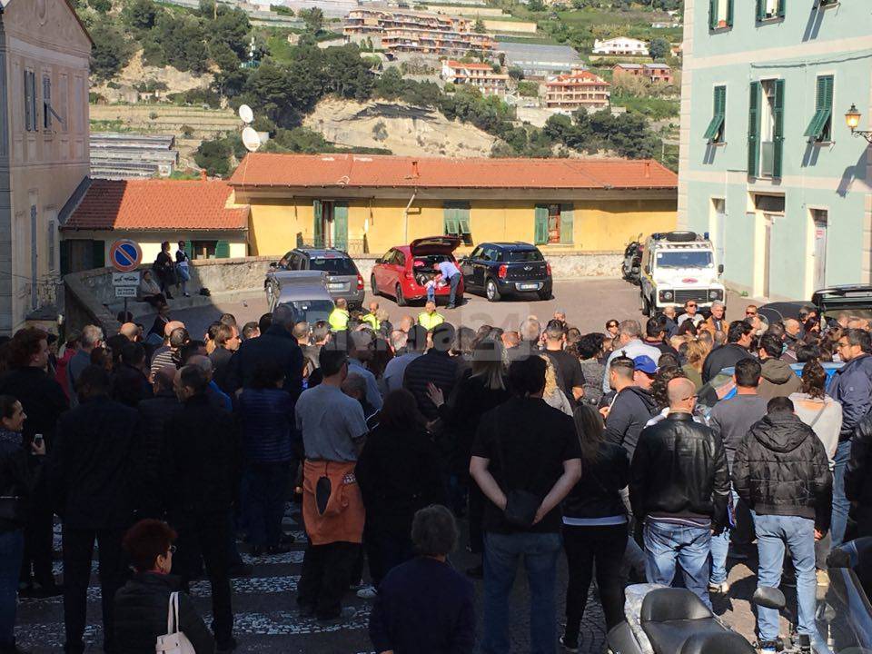 Ventimiglia, funerale di Cristian Lorenzi