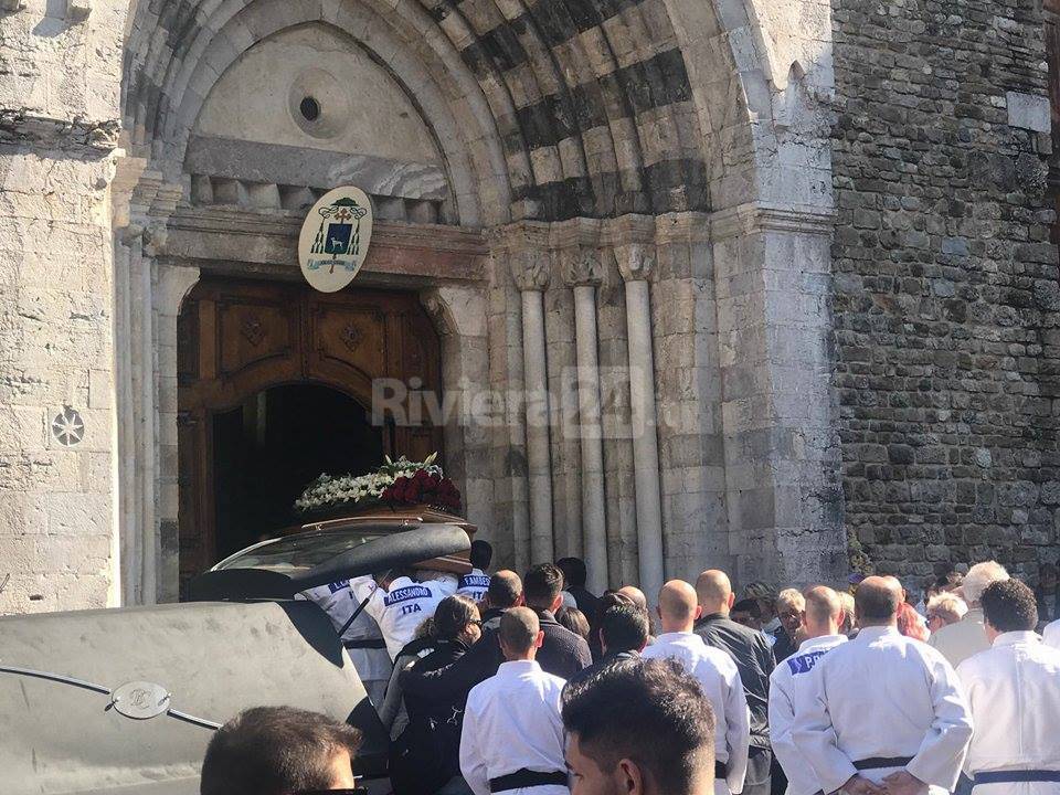 Ventimiglia, funerale di Cristian Lorenzi