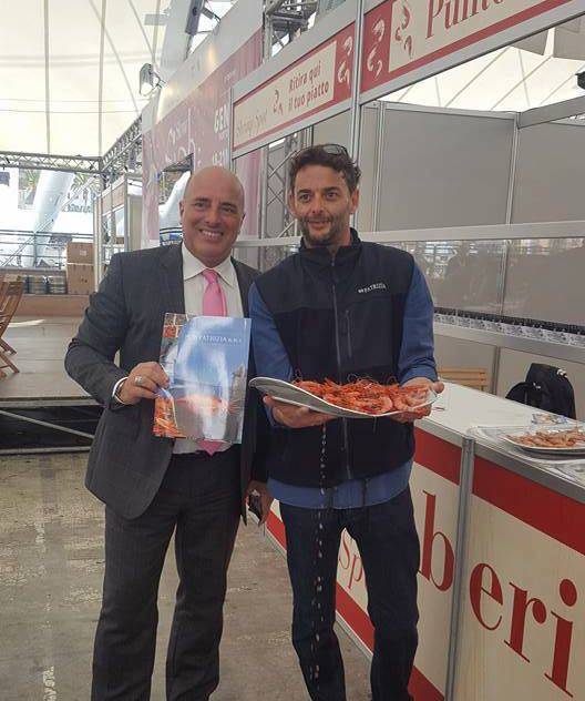 Il gambero rosso di Sanremo protagonista all’ottava edizione di Slow Fish