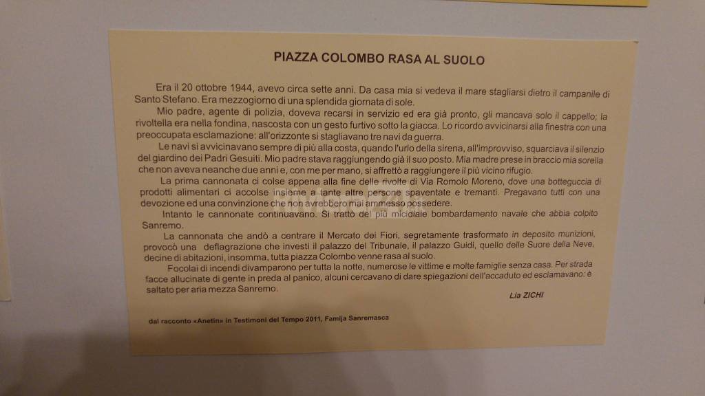 Inaugurata la mostra “Ceresani, un fotografo a Sanremo” per i 60 anni della Famija Sanremasca