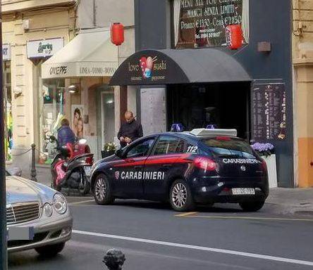 riviera24 - carabinieri via roma sanremo