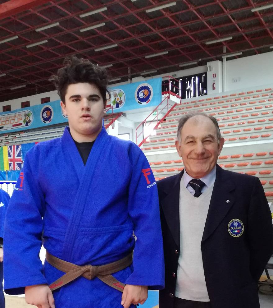 Lorenzo Rossi del Judo Club Sakura Arma di Taggia vola a Riccione per la finale del Campionato Italiano Cadetti