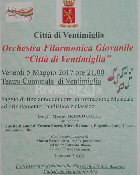 Riviera24 - saggio Orchestra Filarmonica Giovanile Città di Ventimiglia