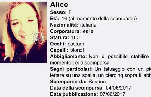 Alice Cherchi e gli altri 715 scomparsi in Liguria: l’impegno di Penelope per non spegnere i riflettori