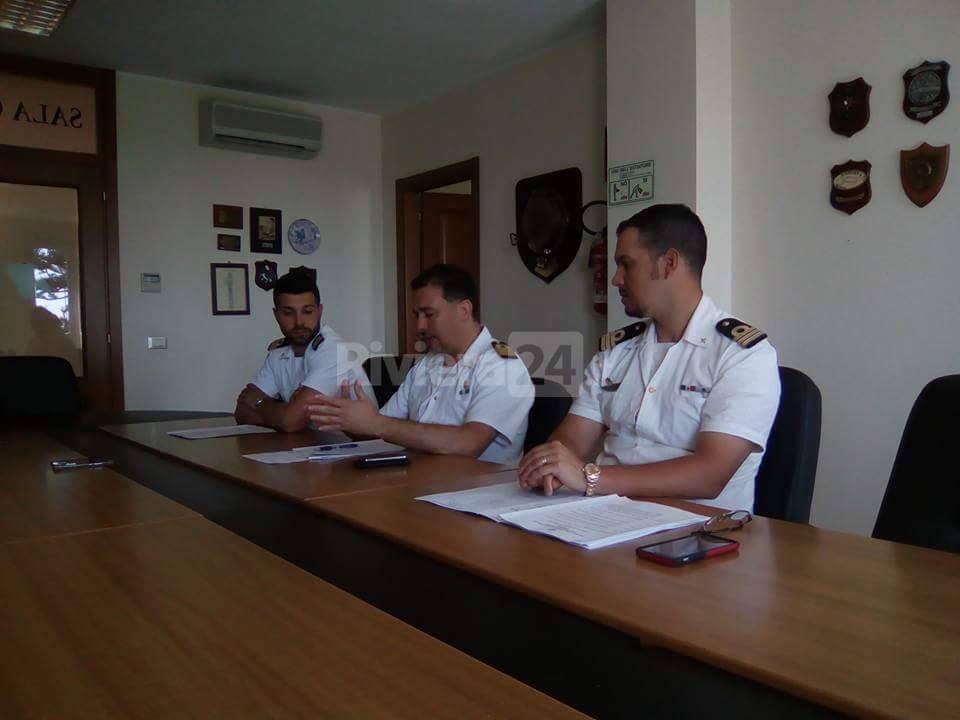 conferenza stampa mare sicuro