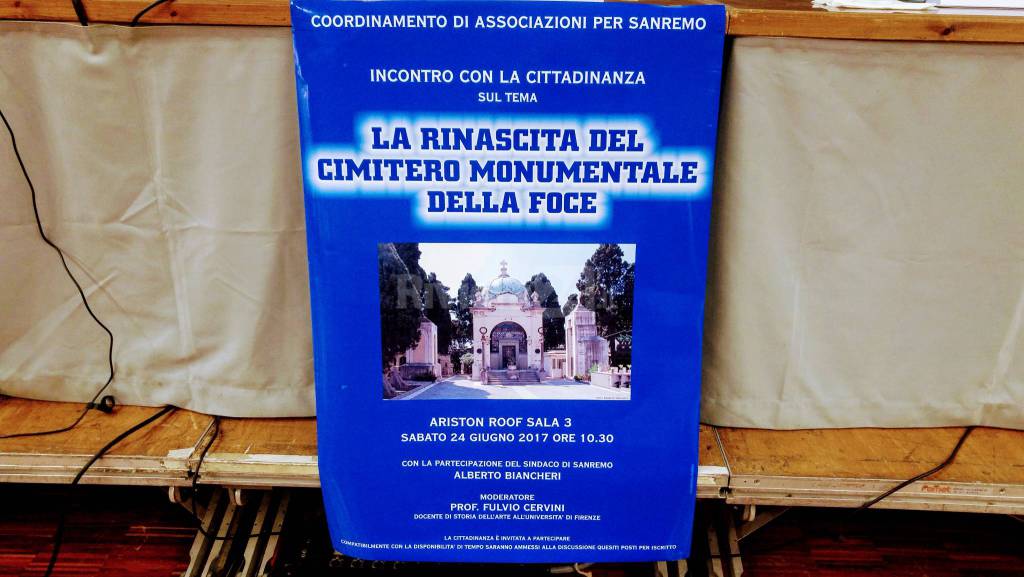 Sanremo, convegno sul Cimitero Monumentale