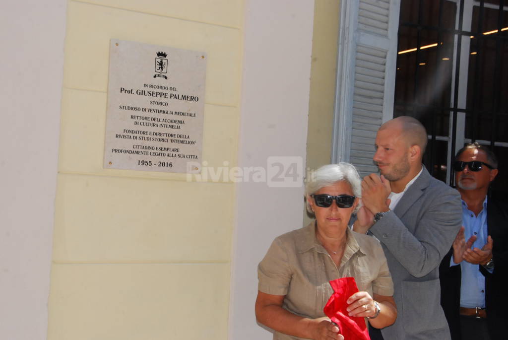 ventimiglia, il commosso ricordo del prof Palmero