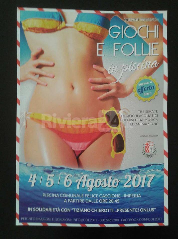 follie e giochi in piscina 