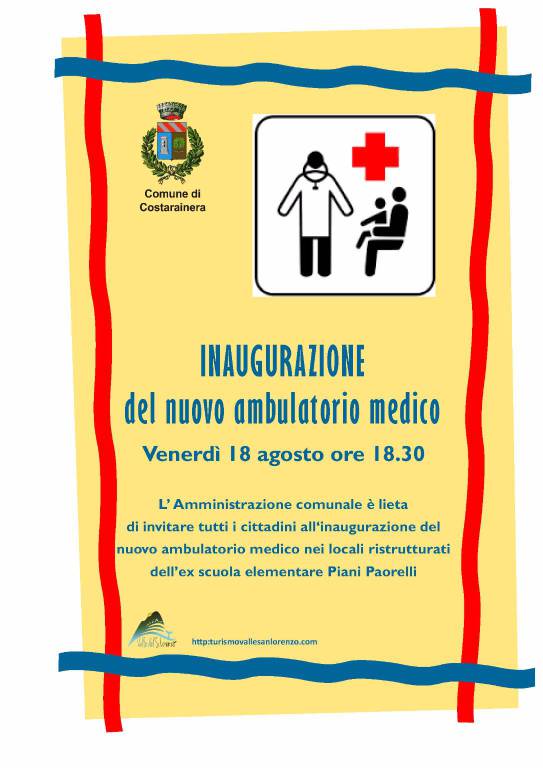 riviera24 - Inaugurazione nuovo ambulatorio medico