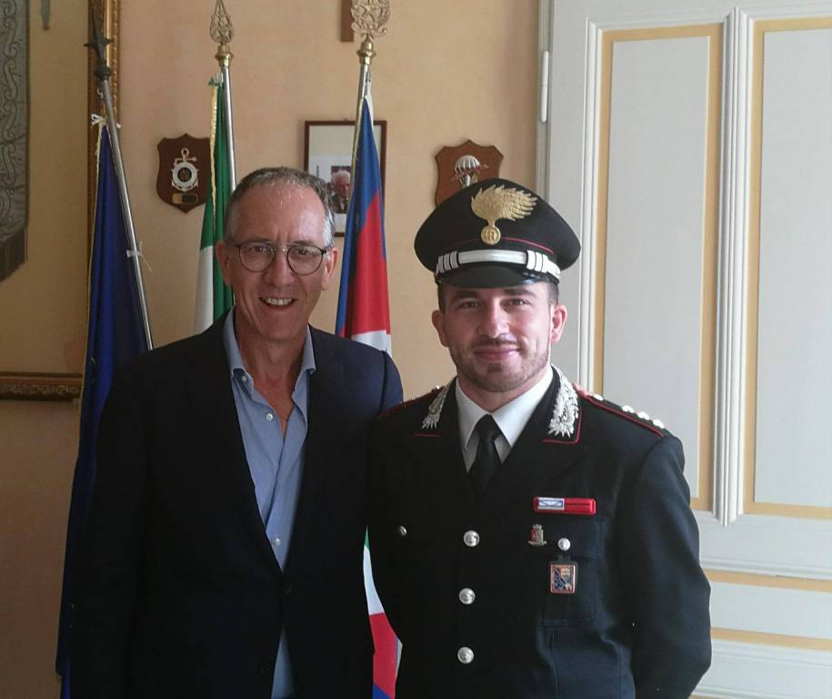 Il capitano Paolo De Alescandris saluta Sanremo. Il sindaco Biancheri: “In questi anni ha dato tantissimo alla città”