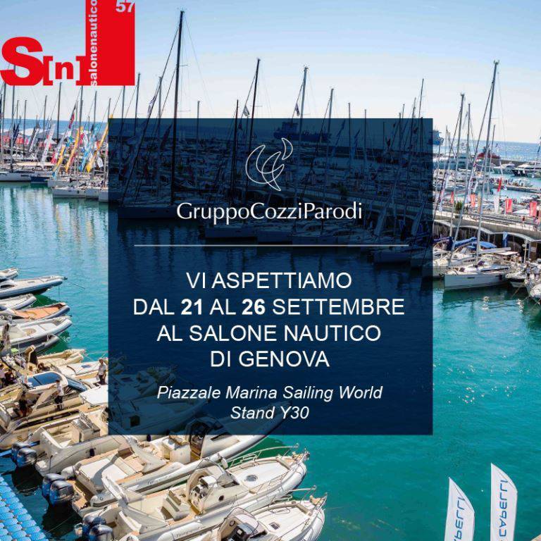 Gruppo Cozzi Parodi al Salone Nautico di Genova