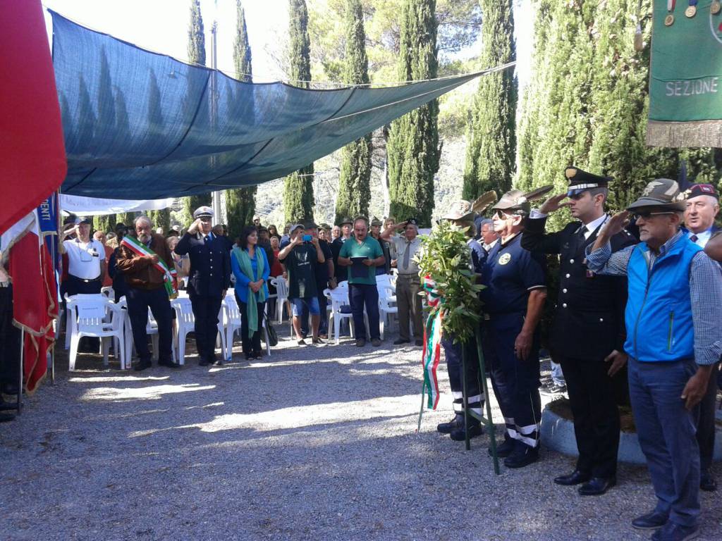 Ventimiglia, 21esimo “Raduno alpini intemelio” al Sant’Antunin di Trucco