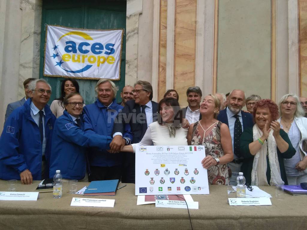 Gli undici comuni de “L’arco del Benessere” volano a Roma per il riconoscimento di “European Community of Sport 2019”