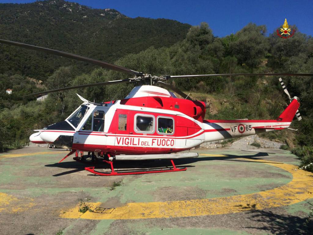 Triora, cade con la moto da enduro: grave al Santa Corona spagnolo 66enne