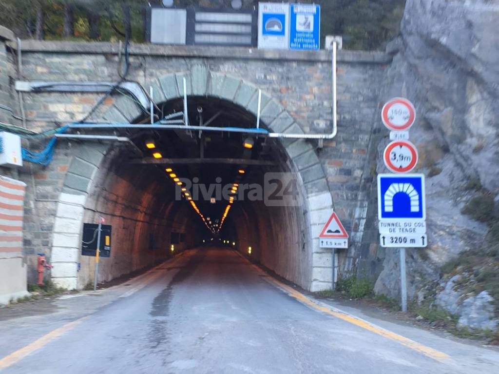 Tunnel di Tenda, chiuso dal 22 al 26 febbraio dalle 21 alle 6