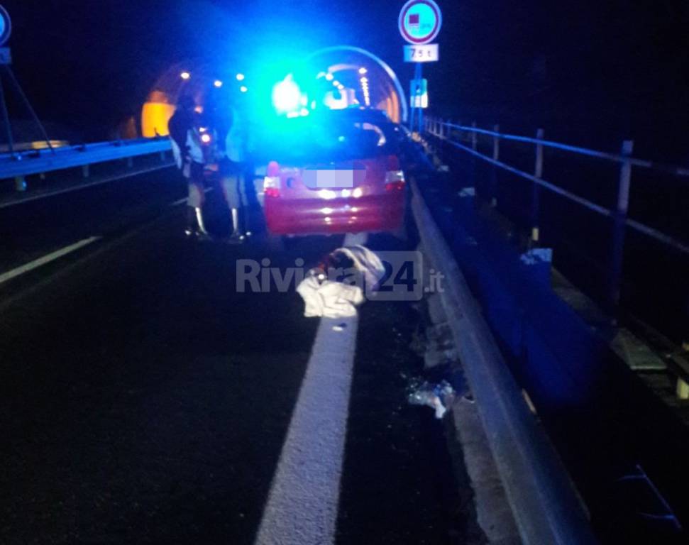 Si schianta con l’auto sull’A10 a Bordighera: morto sul colpo Jose Antonio Pereira da Silva